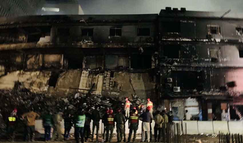 Karachi Gul Plaza fire Karachi Gul Plaza fire
