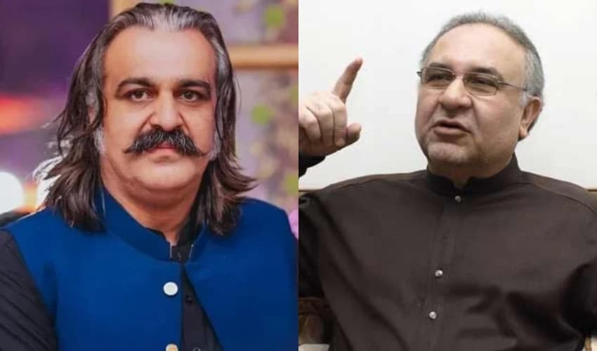 CM Gandapur, Durrani exchange views on country’s political situation (Courtesy: Online) CM Gandapur, Durrani exchange views on country’s political situation (Courtesy: Online)