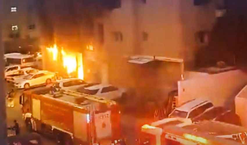 Kuwait building fire Kuwait building fire