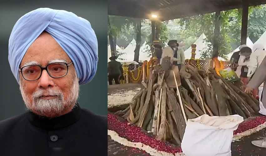 Manmohn Singh cremation Manmohn Singh cremation