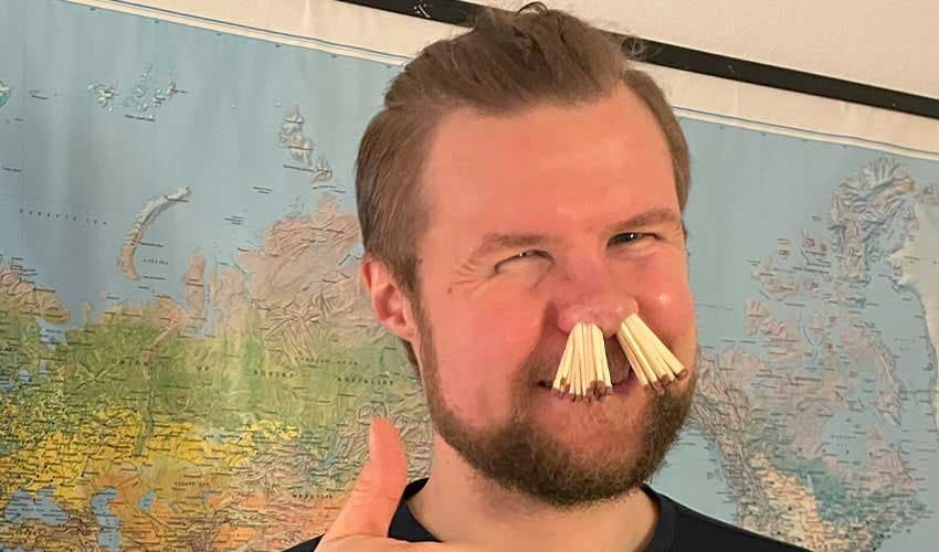 Swedish man sets record by placing 81 matchsticks in his nostrils (Courtesy: File) Swedish man sets record by placing 81 matchsticks in his nostrils (Courtesy: File)