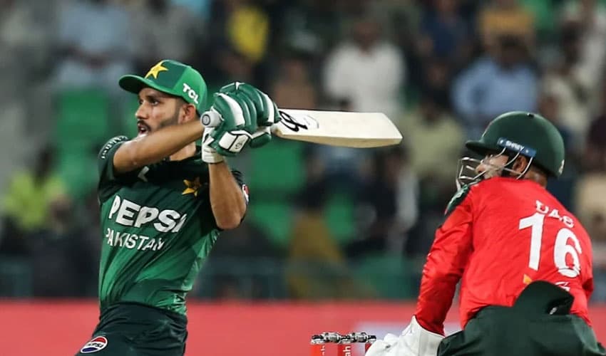 Haris hits ton as Pakistan seal clean sweep over Bangladesh (Courtesy: Online) Haris hits ton as Pakistan seal clean sweep over Bangladesh (Courtesy: Online)