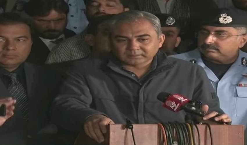 ‘It is up to PTI to hold talks with govt,’ says Mohsin Naqvi (Courtesy: File) ‘It is up to PTI to hold talks with govt,’ says Mohsin Naqvi (Courtesy: File)