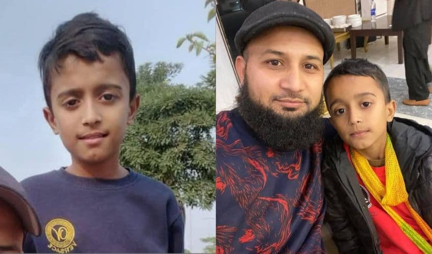 Muhammad Zaki with his father Muhammad Zaki with his father