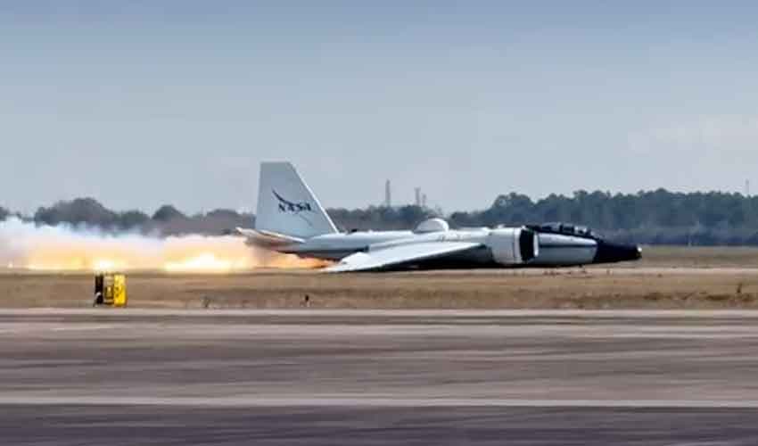 NASA plane crash NASA plane crash