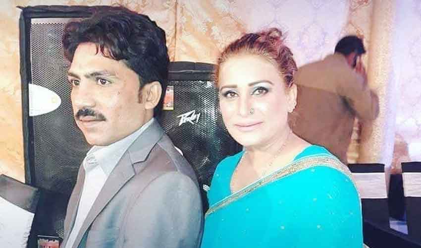 Naseebo Lal with husband Naseebo Lal with husband