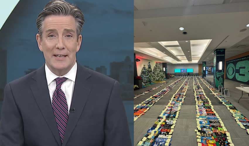 Retired American news anchor sets world record with colourful socks collection (Courtesy: File) Retired American news anchor sets world record with colourful socks collection (Courtesy: File)
