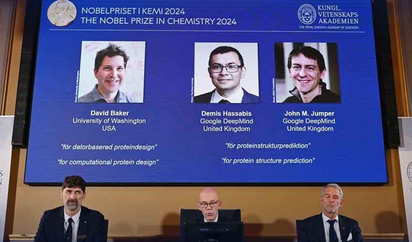 Nobel prize chemistry 2024 Nobel prize chemistry 2024
