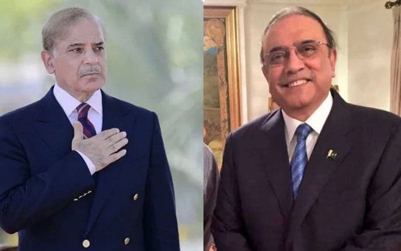 Shehbaz, Zardari discuss in-house change in AJK (Courtesy: File) Shehbaz, Zardari discuss in-house change in AJK (Courtesy: File)