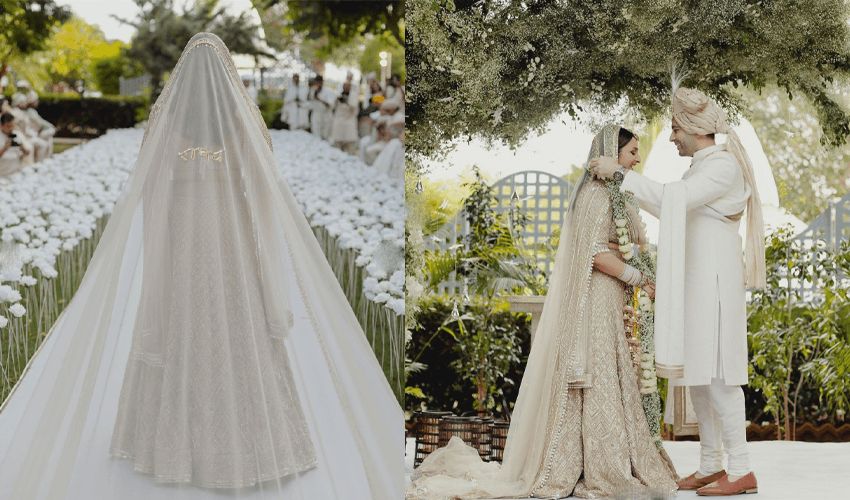 Parineeti's Wedding veil Parineeti's Wedding veil
