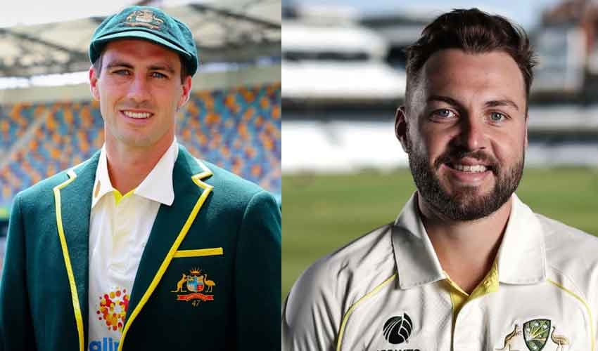 Pat Cummins and Josh Inglis Pat Cummins and Josh Inglis