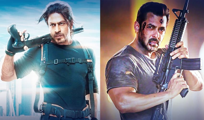 pathaan shahrukh khan and tiger salman khan pathaan shahrukh khan and tiger salman khan