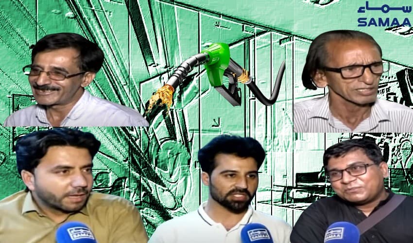 Masses react to reductions in petrol, diesel prices – Samaa Web Desk Masses react to reductions in petrol, diesel prices – Samaa Web Desk