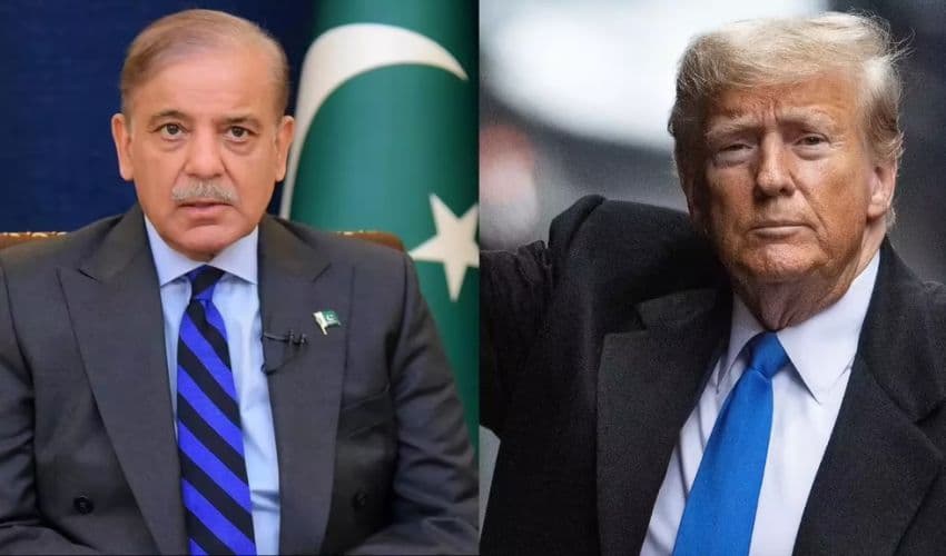 PM Shehbaz and President Trump PM Shehbaz and President Trump