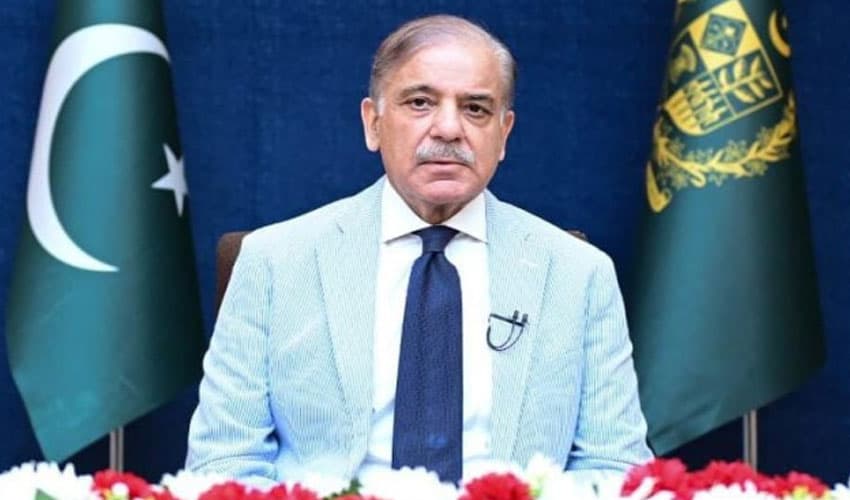 PM Shehbaz holds huddle to discuss situation over PTI protest (Courtesy: File) PM Shehbaz holds huddle to discuss situation over PTI protest (Courtesy: File)