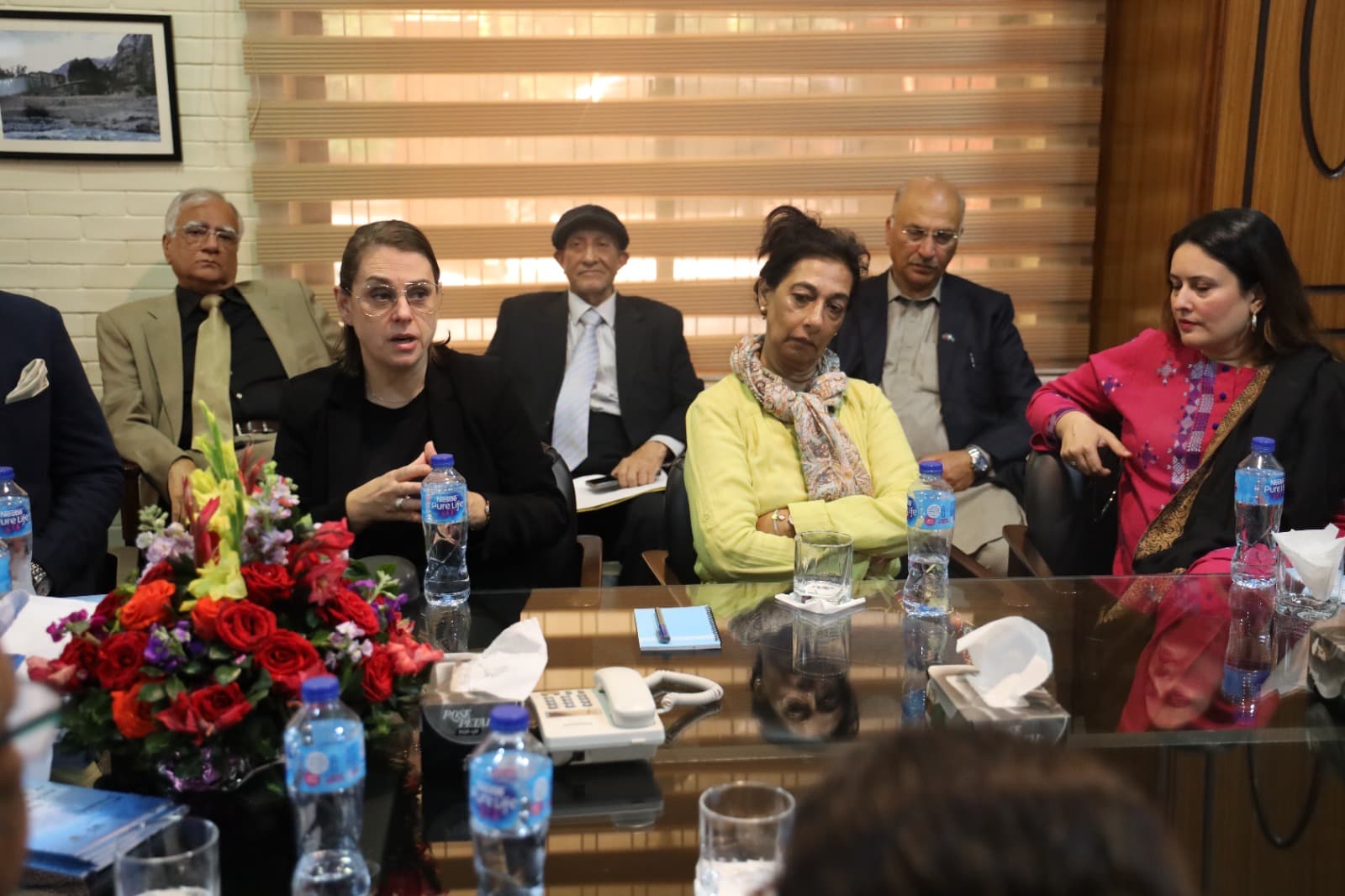 'A round table on strengthening cultural ties between Portugal, Pakistan' (Courtesy: Online) 'A round table on strengthening cultural ties between Portugal, Pakistan' (Courtesy: Online)