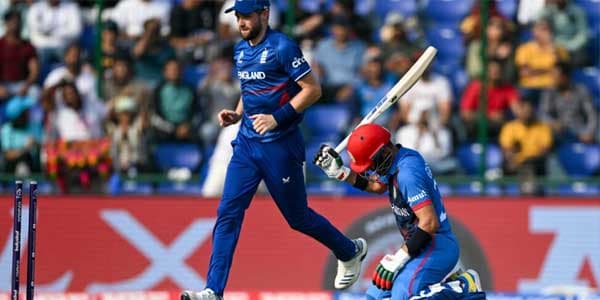 Rahmanullah Gurbaz blistering knock against England AFP Rahmanullah Gurbaz blistering knock against England AFP