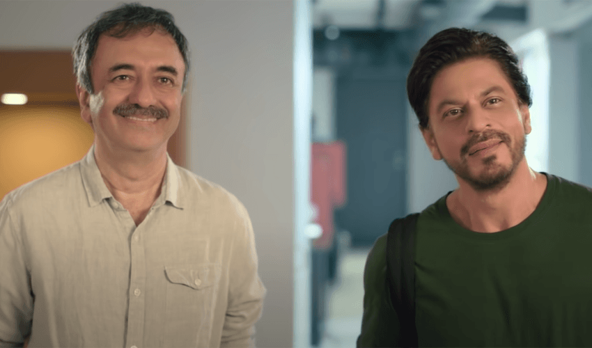 Rajkumar Hirani and SRK Rajkumar Hirani and SRK