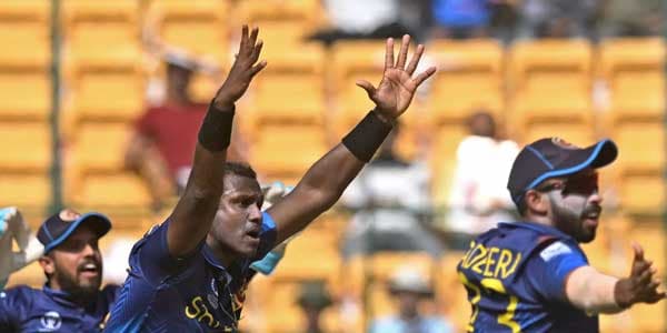 Resounding victory for Sri Lanka against England AFP Resounding victory for Sri Lanka against England AFP