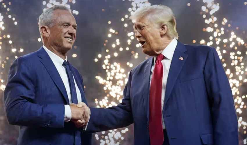 RFK Jr and Donald Trump RFK Jr and Donald Trump