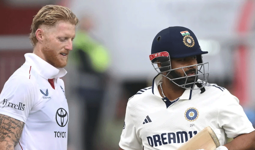 Pant played elegant knock against England, July 24, 2025 at Old Trafford in Manchester (Courtesy: Online) Pant played elegant knock against England, July 24, 2025 at Old Trafford in Manchester (Courtesy: Online)