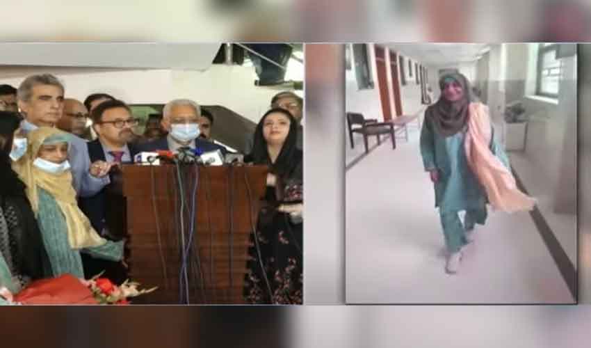 Rizwana discharged Rizwana discharged