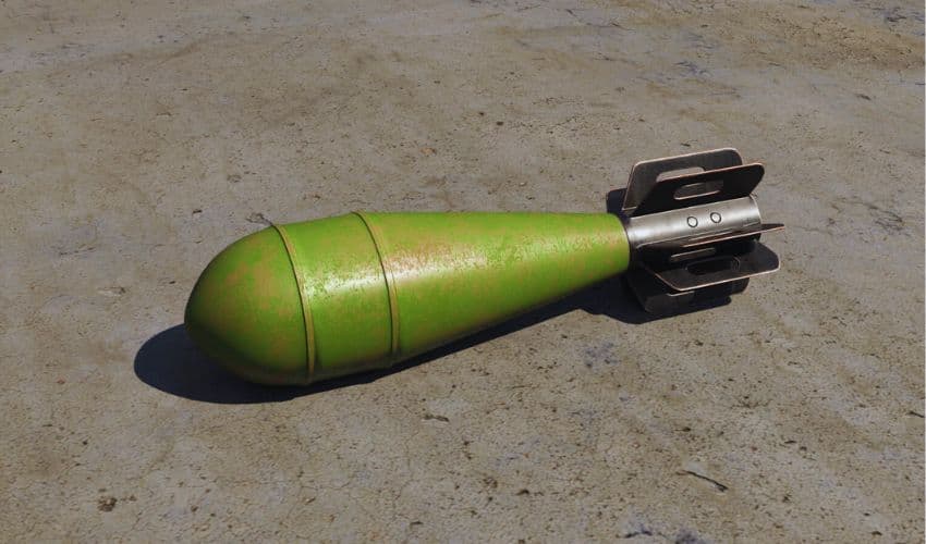 Rocket launcher shell Rocket launcher shell