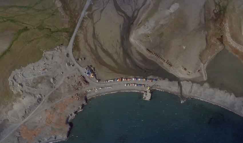Russia's alleged nuclear missile site Russia's alleged nuclear missile site