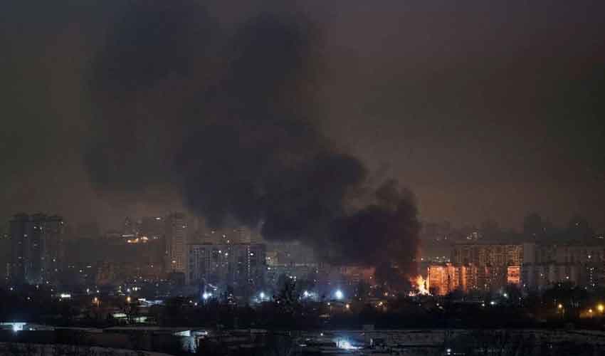 Ukraine's two largest cities under Russian attack Ukraine's two largest cities under Russian attack