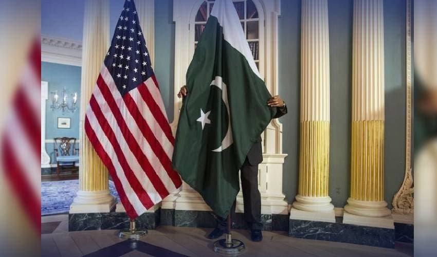 US and Pakistan flags US and Pakistan flags