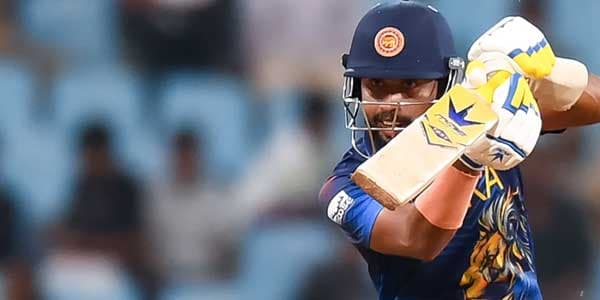 Sadeera Samarawickrama smashes brilliant 91 AFP Sadeera Samarawickrama smashes brilliant 91 AFP