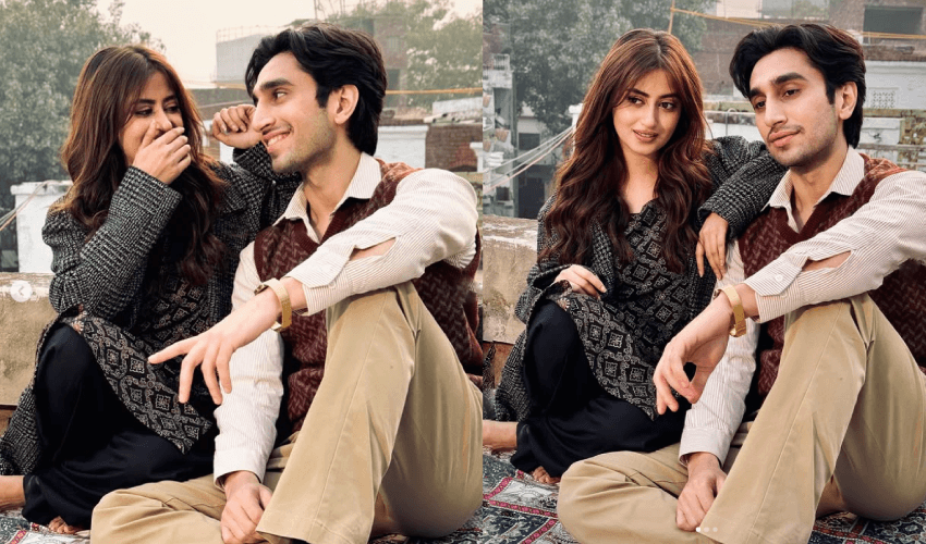 Sajal Aly and Hamza Sohail Sajal Aly and Hamza Sohail