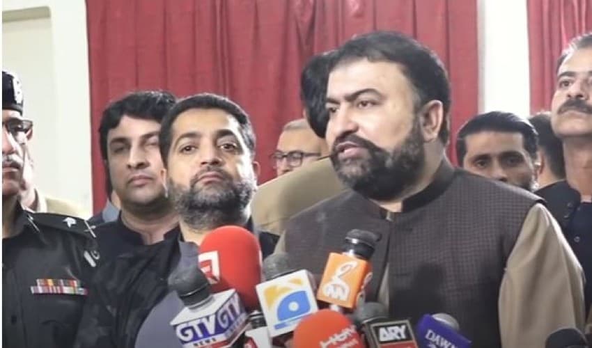 Balochistan CM Bugti condemns Noshki incident – screengrab Balochistan CM Bugti condemns Noshki incident – screengrab