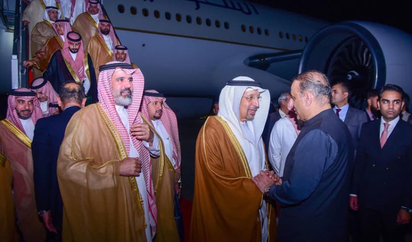 Saudi high-level delegation touchdowns in Pakistan for investment agreements Saudi high-level delegation touchdowns in Pakistan for investment agreements