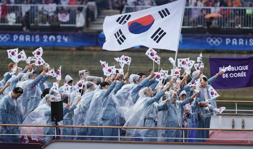 South Korean contingent South Korean contingent