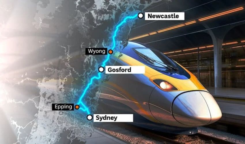 Sydney new train Sydney new train