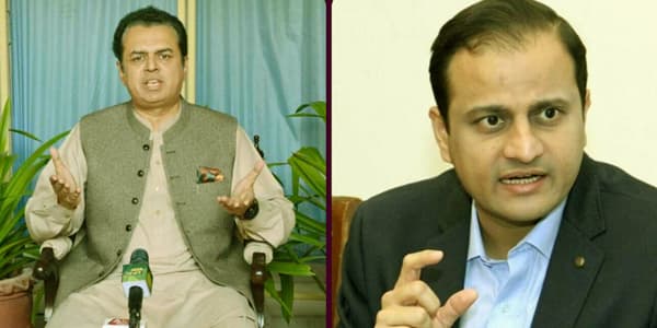 Talal Chaudhry (Left) and Murtaza Wahab (Right). Files Talal Chaudhry (Left) and Murtaza Wahab (Right). Files