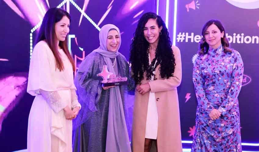 Tiktok MENA winner Heba Qadeer Tiktok MENA winner Heba Qadeer