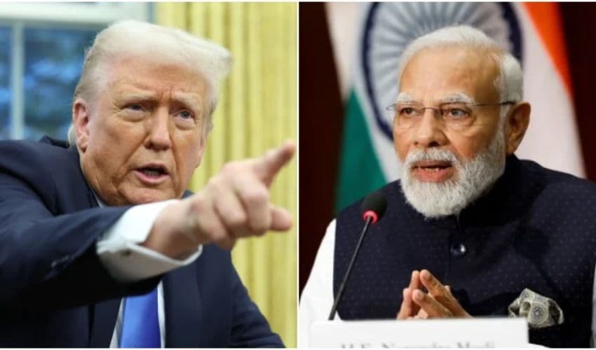 Trump and Modi Trump and Modi