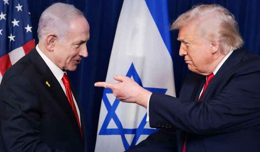 Trump says Netanyahu 'knows who is in charge' (Courtesy: File) Trump says Netanyahu 'knows who is in charge' (Courtesy: File)