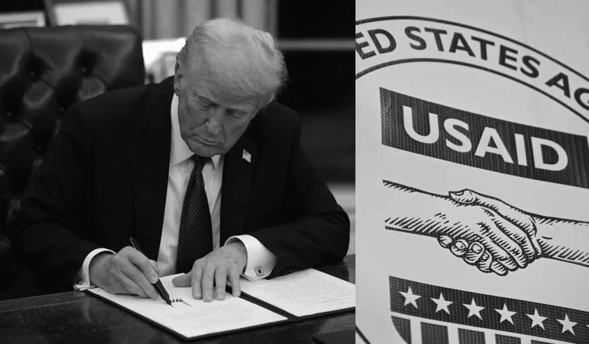 US issues broad freeze on foreign aid US issues broad freeze on foreign aid
