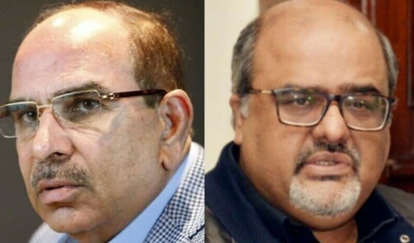 Malik Riaz and Shahzad Akbar. Photo: file Malik Riaz and Shahzad Akbar. Photo: file