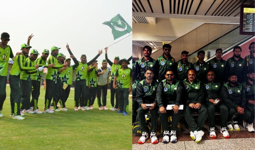 Pakistan and India blind cricket teams/ File Photo Pakistan and India blind cricket teams/ File Photo