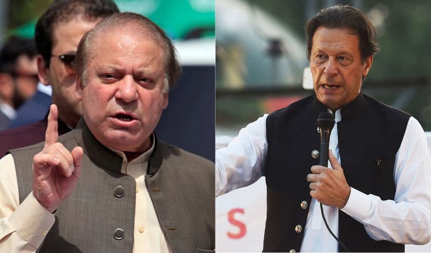 Nawaz Sharif and Imran Khan/ File Photo Nawaz Sharif and Imran Khan/ File Photo