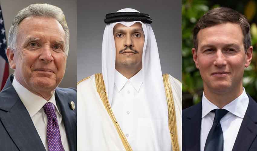 US envoys meet Qatari PM in Doha for Iran MoU talks