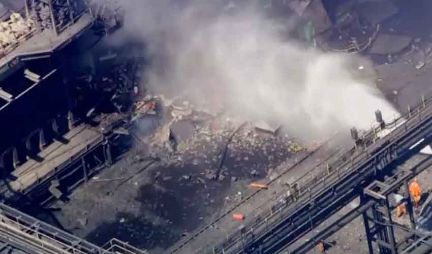 US Steel plant explosion US Steel plant explosion