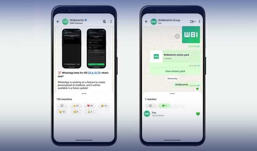WhatsApp's new Meta AI screen WhatsApp's new Meta AI screen