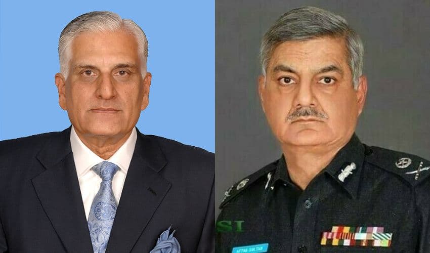Zahid Hamid and Aftab Sultan Zahid Hamid and Aftab Sultan