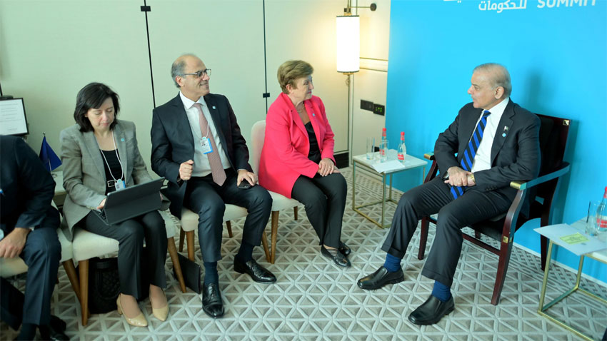 IMF chief praises Pakistan’s economic recovery, acknowledges PM Shehbaz’s reform efforts