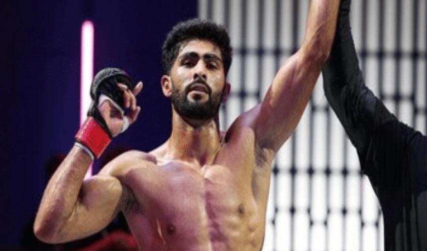 MMA fighter Shahzaib Rind rewarded with Job, cash after win against India